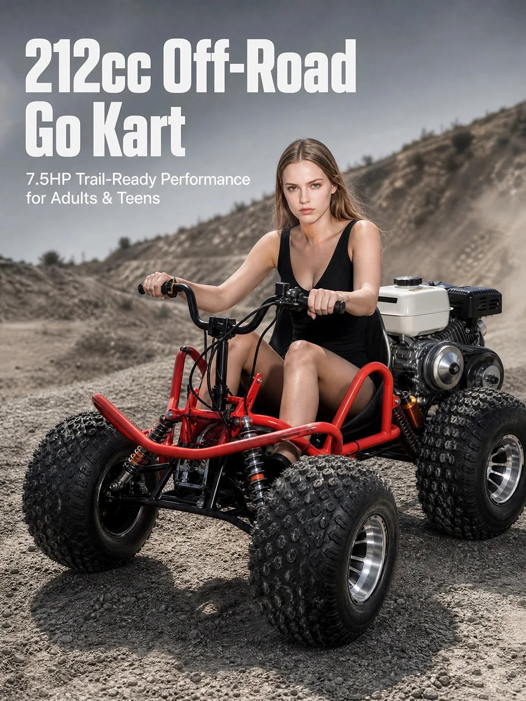 TRELFEY All-Terrain Off-Road go-kart