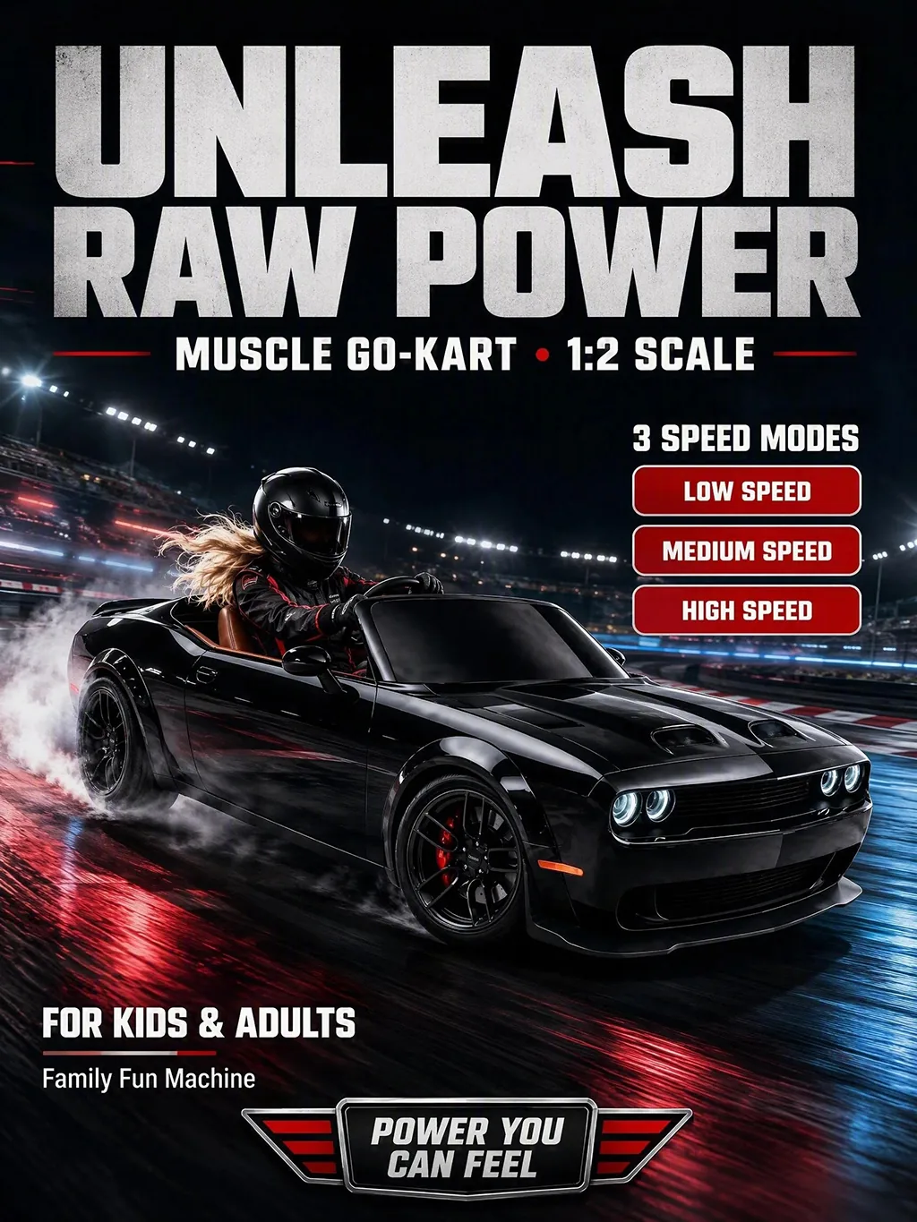 TRELFEY Hellcat 1:2 go-kart