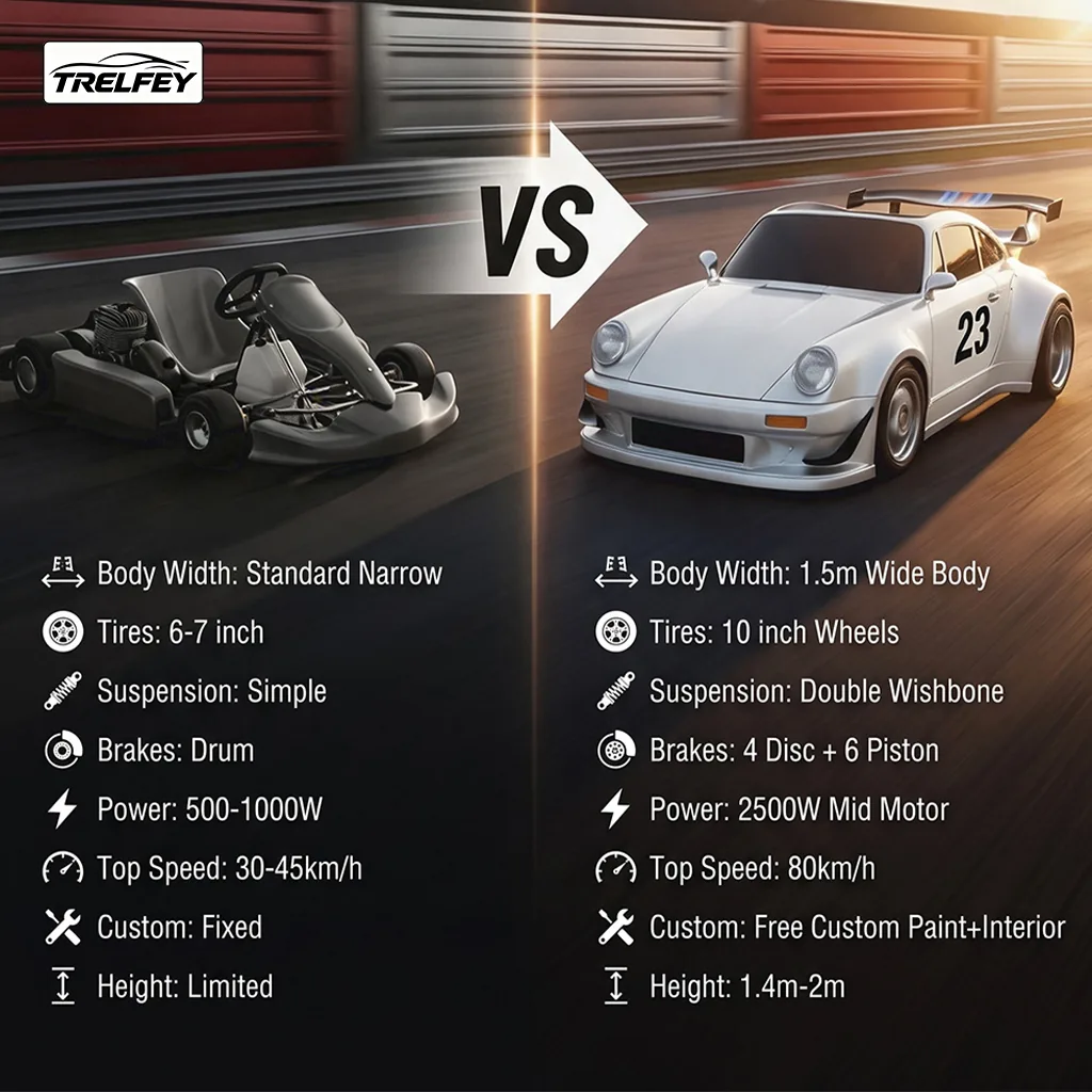 TRELFEY P964 Wide-Body go-kart